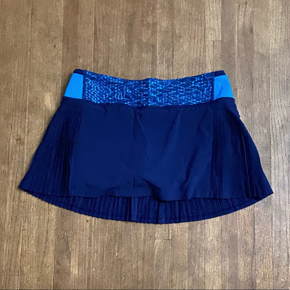 Lululemon Blue Tennis Skirt